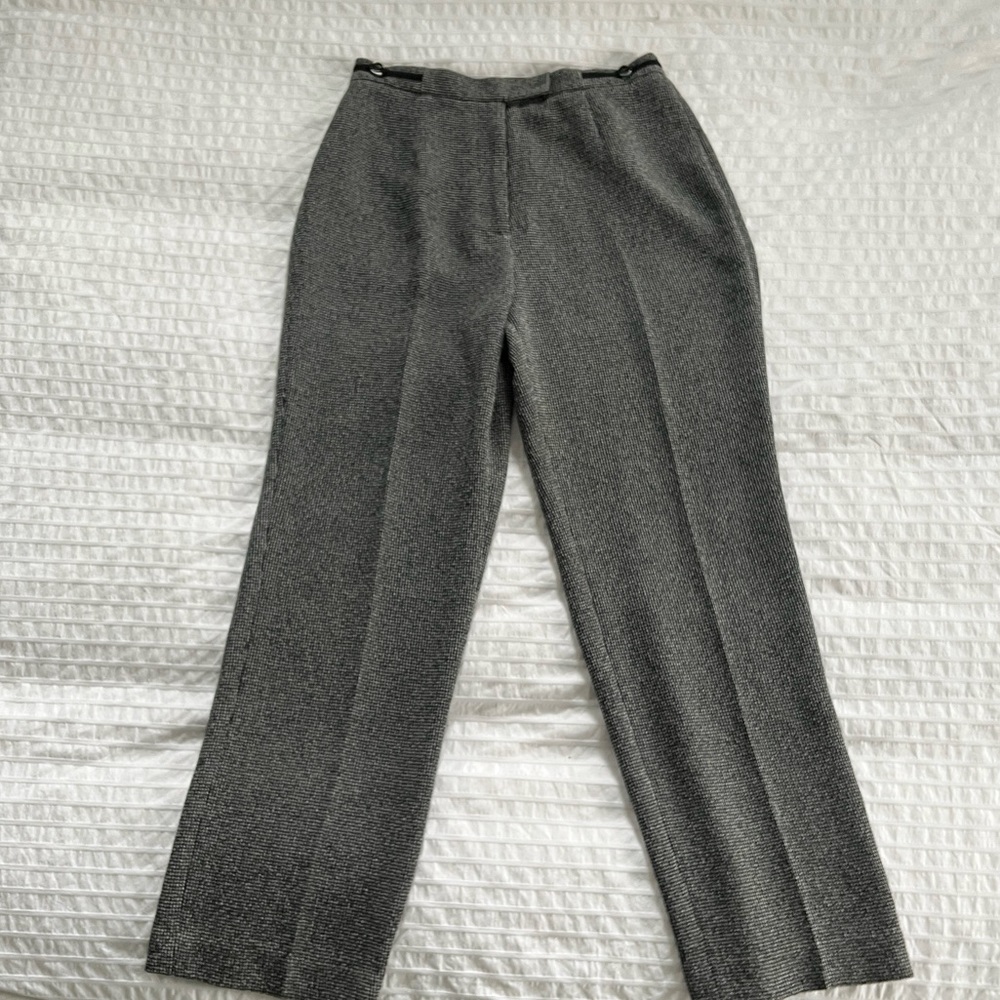Lana Lee Petite tweed effect polyester pants. So comfy and chic!